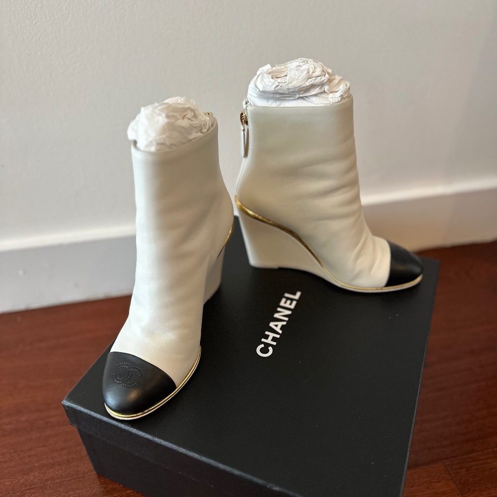2025 Chanel Ankle Boots Size 36